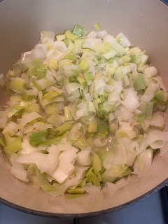 CREMA DE UVAS Y PUERROS