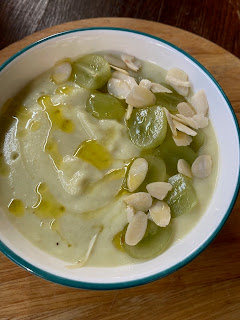 CREMA DE UVAS Y PUERROS