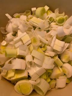 CREMA DE UVAS Y PUERROS