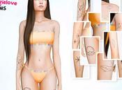 Sims Tattoo: Summer tattoos