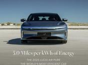 Lucid Pure vehículo eléctrico eficiente autonomía
