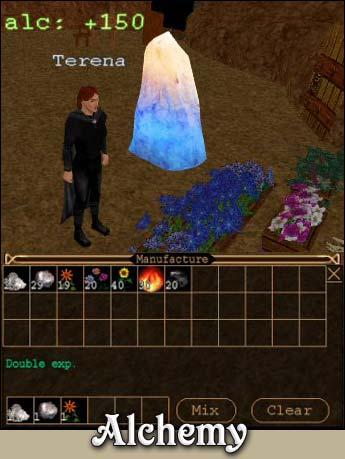 Guia de Eternal Lands: Habilidades y guías de inicio Alquimia.