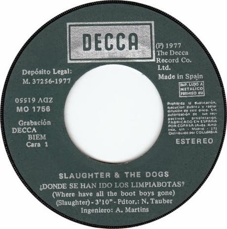 Slaughter & the dogs -¿Donde se han ido los Limpiabotas? Where have all the boot boys gone  7