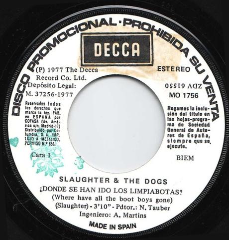 Slaughter & the dogs -¿Donde se han ido los Limpiabotas? Where have all the boot boys gone  7