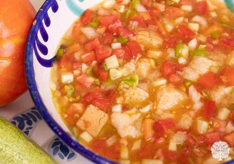 Gazpacho picao Gazpacho picao