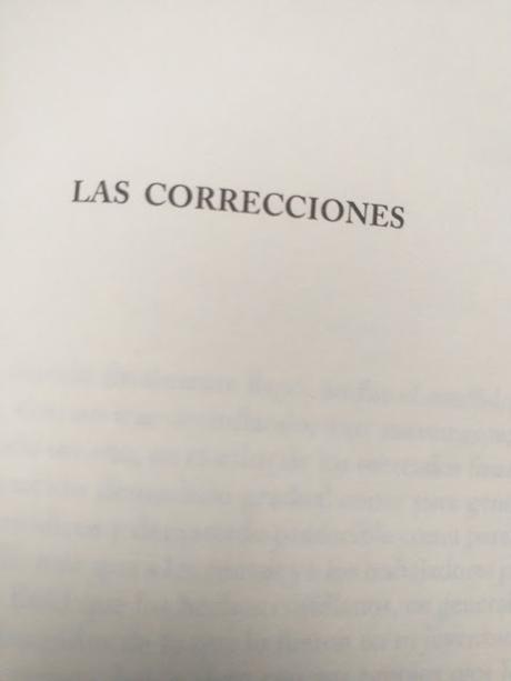 Las correcciones, de Jonathan Franzen Las correcciones, de Jonathan Franzen