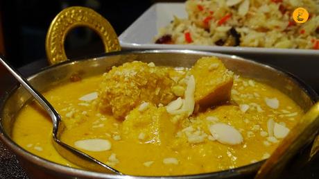 Chicken korma en Doli Madrid