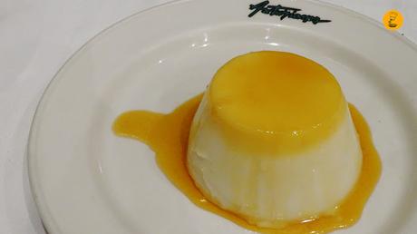 Flan de queso en Asturianos Madrid