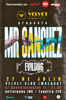 Concierto de Mr. Sanchez y Evildog en Sala Velvet