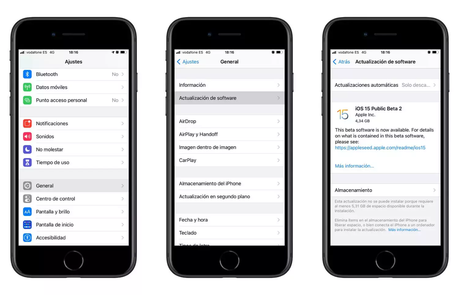 Cómo instalar paso a paso la beta pública de iOS 15 o iPadOS 15 Cómo instalar paso a paso la beta pública de iOS 15 o iPadOS 15