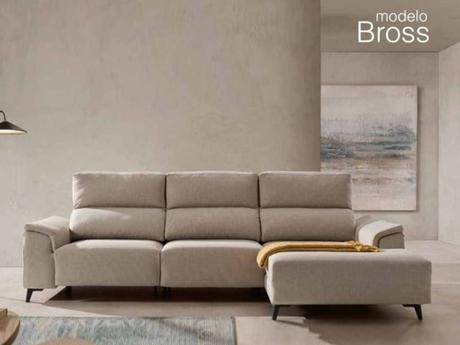 Descubre el Sofá Chaise Longue con Asientos Deslizantes y Respaldo Reclinable – BROSS