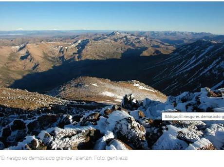 Intentan prohibir el uso del agua del Catán Lil para megaminería Intentan prohibir el uso del agua del Catán Lil para megaminería