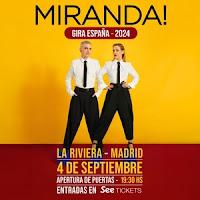 Concierto de Miranda! en La Riviera