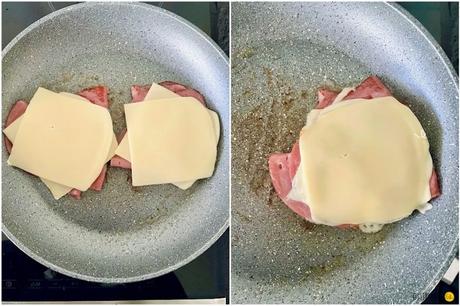 Sándwich de mortadela y “giardiniera” casera