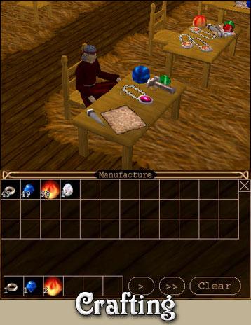 Guia de Eternal Lands: Habilidades y guías de inicio, Artesanias.