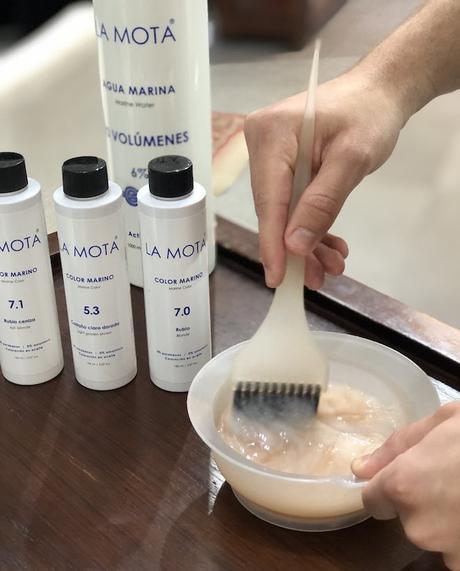 Cubrir canas hidratando el pelo, el tinte marino que revoluciona el concepto de coloración coloración marino La Mota