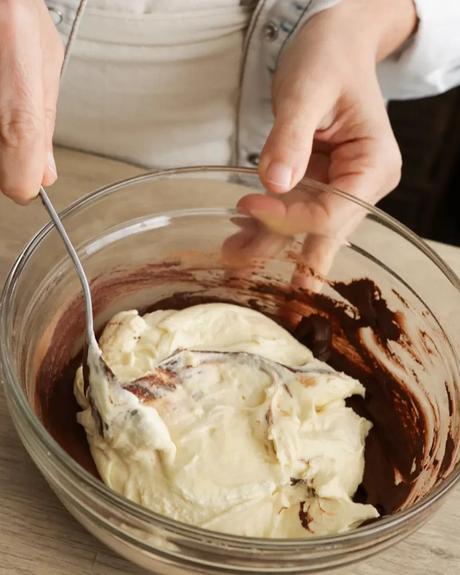 mezcla de vainilla con cacao