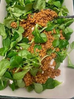 ENSALADA DE LENTEJAS , MANGO, ATUN Y AGUACATE ENSALADA DE LENTEJAS , MANGO, ATUN Y AGUACATE