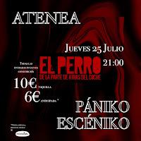 Atenea y Pániko Escéniko en El perro de la parte de atrás del coche