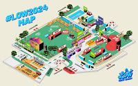 Mapa del recinto del Low Festival 2024