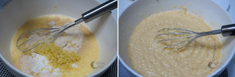 Bizcocho de limón, sin azúcar y con harina de almendra Bizcocho de limón, sin azúcar y con harina de almendra