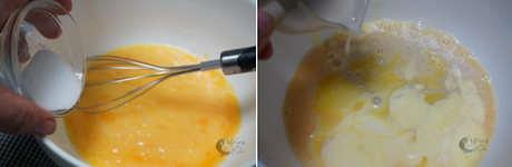 Bizcocho de limón, sin azúcar y con harina de almendra Bizcocho de limón, sin azúcar y con harina de almendra