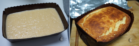 Bizcocho de limón, sin azúcar y con harina de almendra Bizcocho de limón, sin azúcar y con harina de almendra