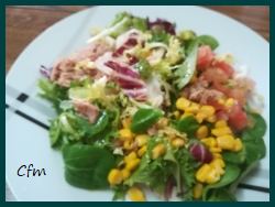 Ensalada mixta sencilla