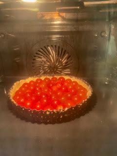 QUICHE DE TOMATITOS CHERRY Y BURRATA