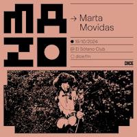 Concierto de Marta Movidas en El Sótano dentro del ciclo Mazo
