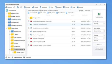 El editor de Excel online al rescate Archivos en Cloud Dataprius.