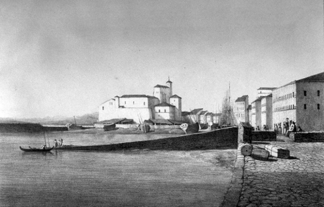 George Cumberland, “Santander”, Views in Spain and Portugal