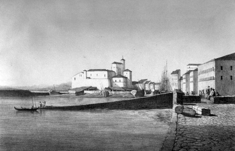 George Cumberland, “Santander”, Views in Spain and Portugal