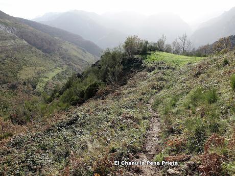 Alto San Lorenzo-Busbarraz-La Cuḷḷada Villaús-La Falguera-El Michu