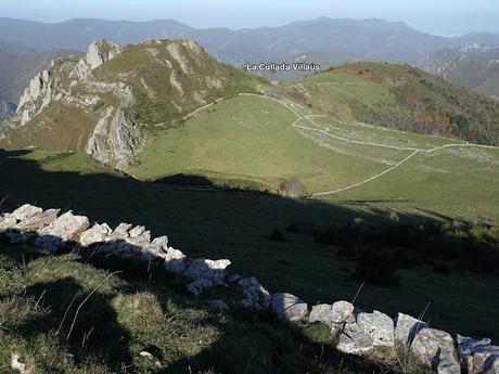 Alto San Lorenzo-Busbarraz-La Cuḷḷada Villaús-La Falguera-El Michu
