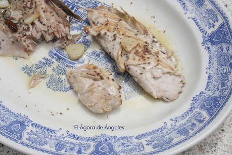 VENTRESCA DE BONITO DEL NORTE A LA PLANCHA