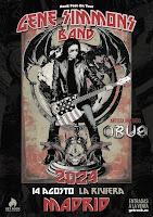 Concierto de Gene Simmons y Obús en La Riviera