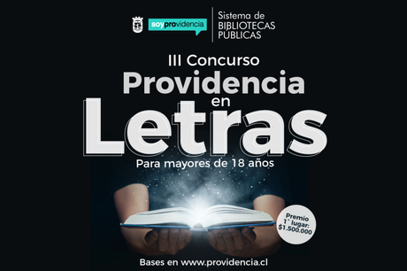 “Providencia en Letras”: El concurso literario que premiará al mejor cuento con $1.500.000