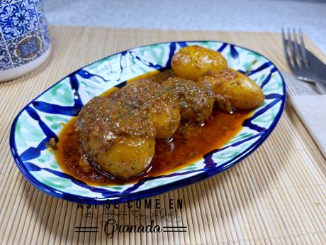 Patatas marinadas granainas