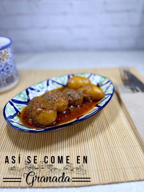 Patatas marinadas granainas