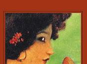 letra femenina azul pálido