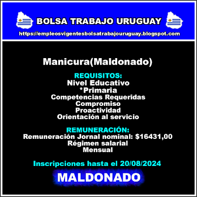 Manicura(Maldonado)