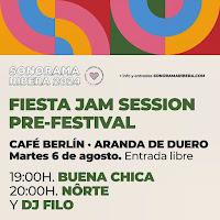 Concierto de Buena Chica y Nôrte en Café Berlín de Aranda de Duero