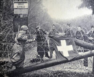 ¿Por qué los alemanes no invadieron suiza?