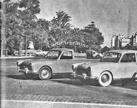 Camionetas livianas con frente de sedanes de Argentina