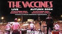 Conciertos de The Vaccines en Barcelona y Madrid en octubre del 2024