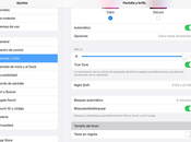 puedes cambiar tamaño letra iPhone iPad