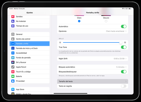 Así puedes cambiar el tamaño de la letra en tu iPhone o iPad