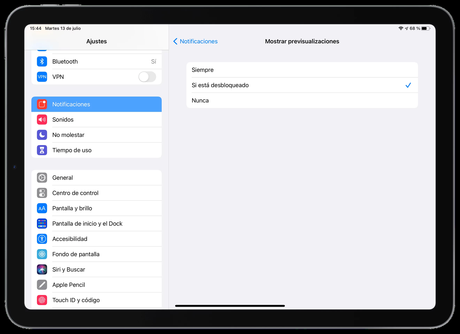 Cómo ocultar el contenido de las notificaciones si tu iPhone o iPad está bloqueado Cómo ocultar el contenido de las notificaciones si tu iPhone o iPad está bloqueado