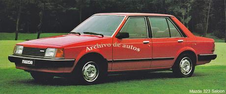 Mazda 323 Hatchback y 323 Saloon del año 1981
